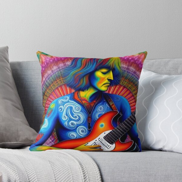Item preview, Psychedelic Hippy Guitarist designed and sold by TheDarkWardrobe.