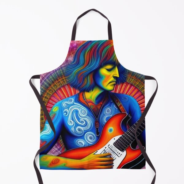 Item preview, Psychedelic Hippy Guitarist designed and sold by TheDarkWardrobe.