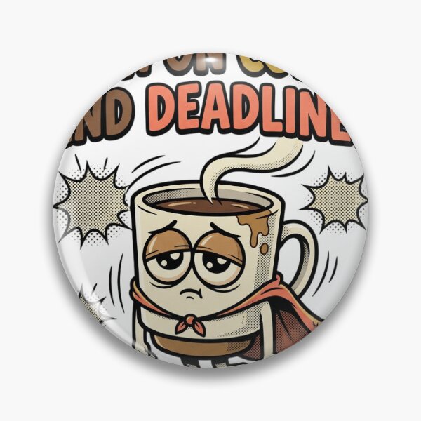 Item preview, I Run On Coffee And Deadlines  designed and sold by Sortix.