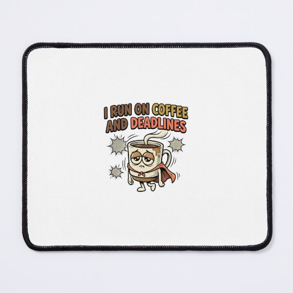 Item preview, I Run On Coffee And Deadlines  designed and sold by Sortix.