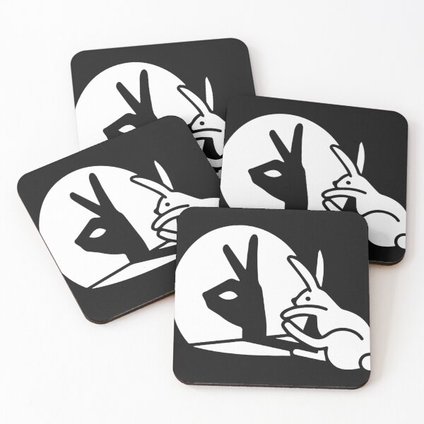 Item preview, Funny Rabbit Hand Shadow Puppets Humor Pop designed and sold by Staneyjoseph24.