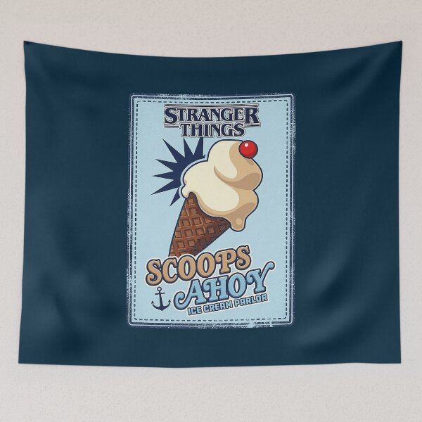 Item preview, Scoops Ahoy Ice Cream Patch Design designed and sold by Lukassfr1.