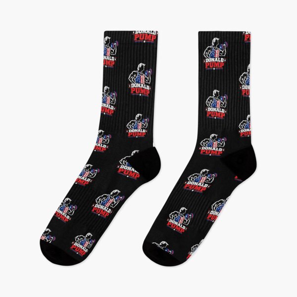 Item preview, Donald Pump – Buff Donald Trump Flexing Fitness Parody designed and sold by TEEJAMBOREE.