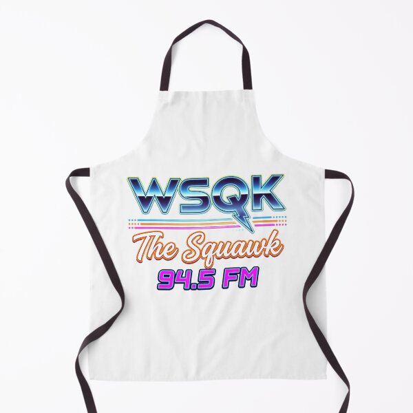 Item preview, WSQK The Squawk 94.5 FM Retro Logo designed and sold by Lukassfr1.