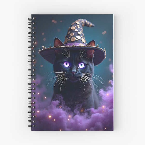 Item preview, Mystic Cat in Wizard Hat designed and sold by Everywhere Prints.
