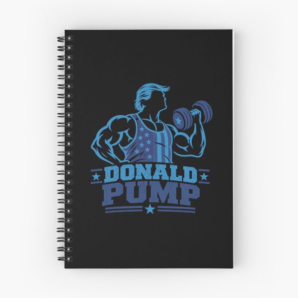 Item preview, Donald Pump – Buff Donald Trump Flexing Fitness Parody designed and sold by TEEJAMBOREE.