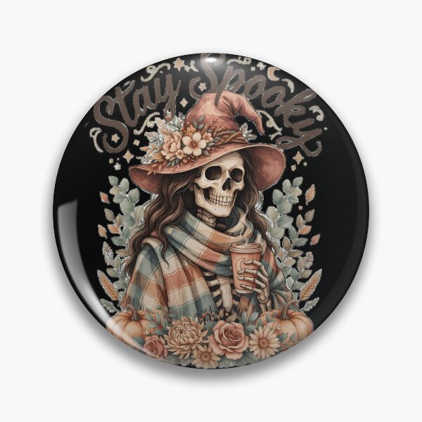 Item preview, Skeleton Witch Coffee Cute Halloween Autumn Witch designed and sold by Zizo-DR44.