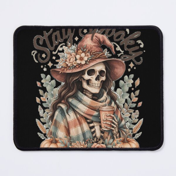 Item preview, Skeleton Witch Coffee Cute Halloween Autumn Witch designed and sold by Zizo-DR44.