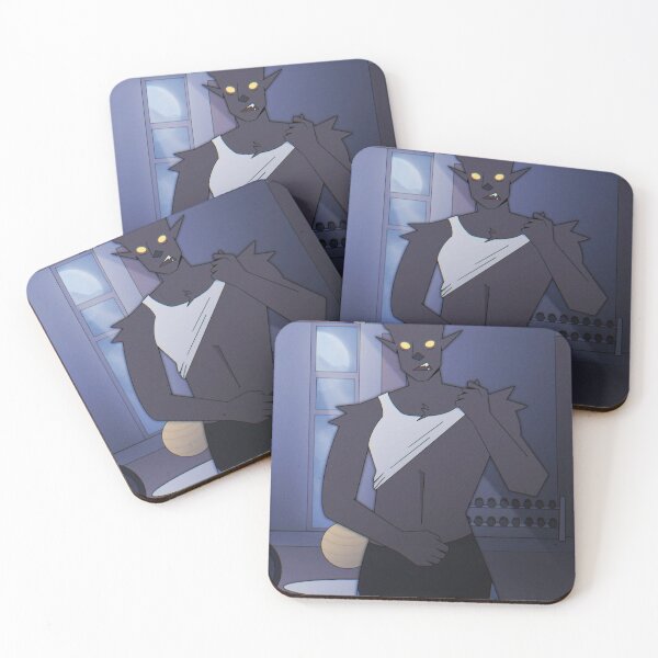 Item preview, Werewolf Illustration | Gym Mirror Check designed and sold by Echtoon.