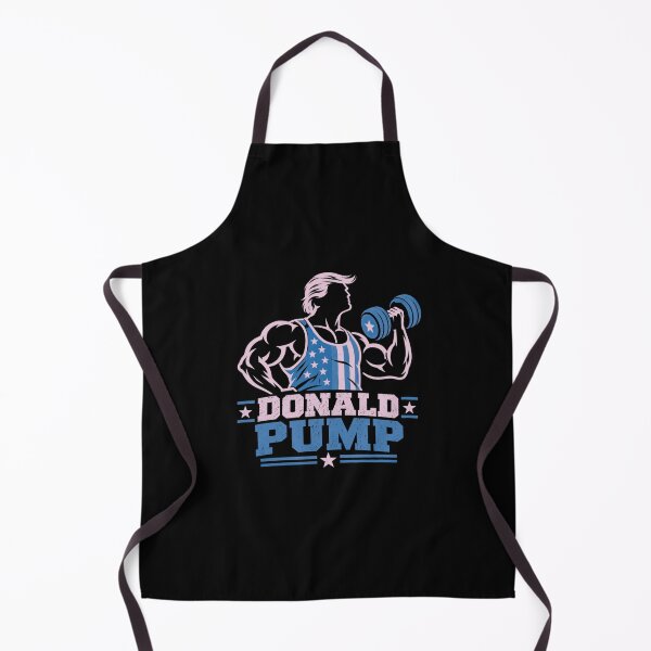 Item preview, Donald Pump – Buff Donald Trump Flexing Fitness Parody designed and sold by TEEJAMBOREE.