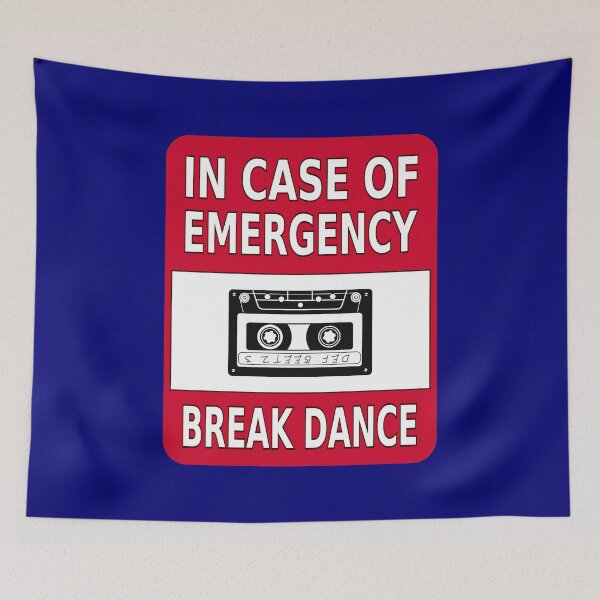 Item preview, In Case of Emergency Break Dance (with Cassette) designed and sold by Karate Octopus.