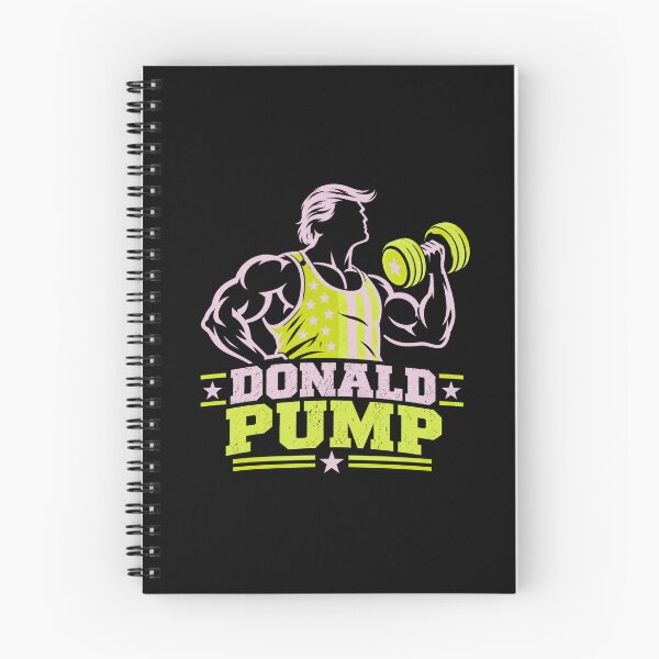 Item preview, Donald Pump – Buff Donald Trump Flexing Fitness Parody designed and sold by TEEJAMBOREE.