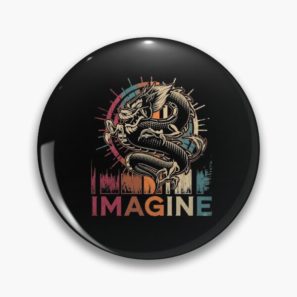 Item preview, Imagine Vintage Eastern Dragon Retro Graphic Design designed and sold by Ostericaimusa.