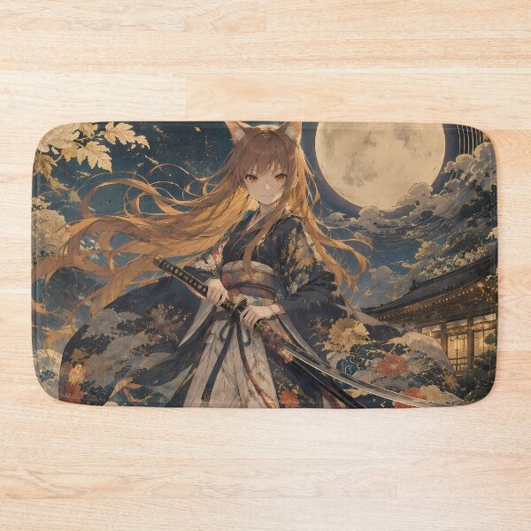 Artikelvorschau, Holo Spice and Wolf Moonlit Bridge Guardian entworfen und verkauft von mildaclairmo.