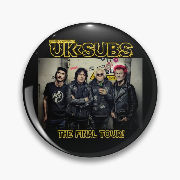 Item preview, UK Subs Punk Rock Legends The Final Tour Tribute designed and sold by PeyronnelArt.