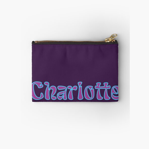 Item preview, Charlotte Name Retro Design - Purple + Blue designed and sold by aligchi.