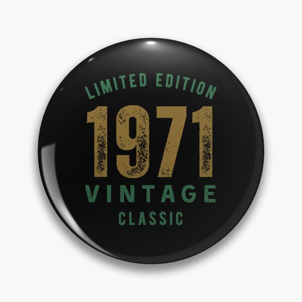Item preview, 1971 Vintage Classic Limited Edition Birthday Gift Born in 1971 designed and sold by HYPNK.