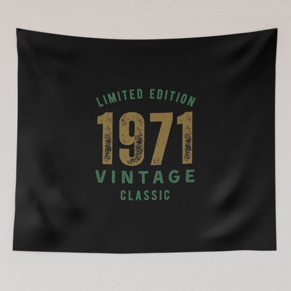 Item preview, 1971 Vintage Classic Limited Edition Birthday Gift Born in 1971 designed and sold by HYPNK.