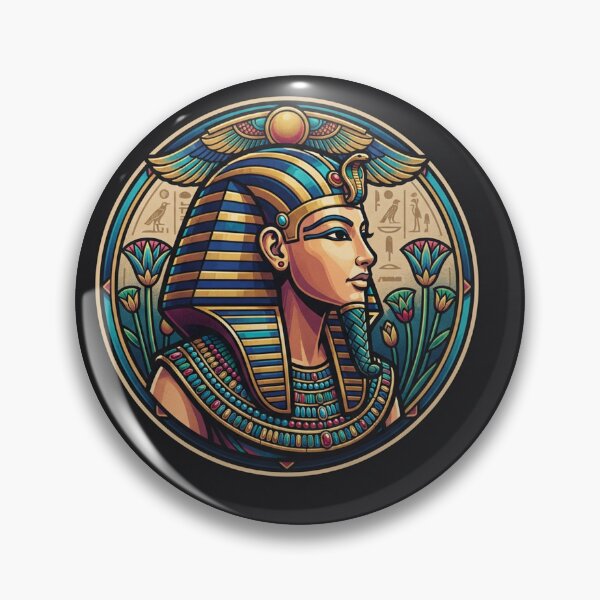 Item preview, Cleopatra Egyptian Pharaoh Gold and Blue designed and sold by Owcomm.
