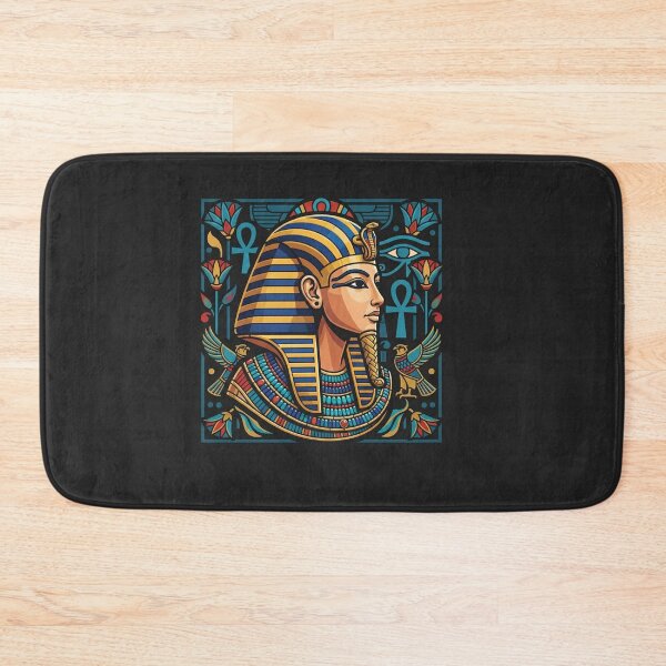 Item preview, Ancient Egyptian Pharaoh Tutankhamun Portrait designed and sold by Owcomm.