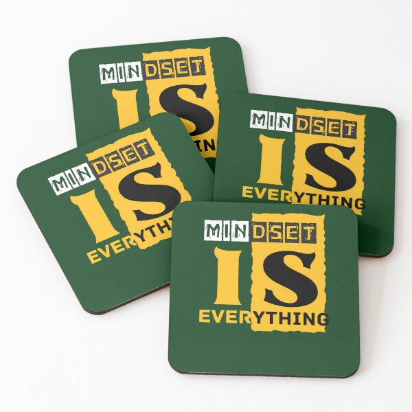 Item preview, Motivational Quotes 'Mindset Is Everything ' 348 designed and sold by ForestHomeDe.