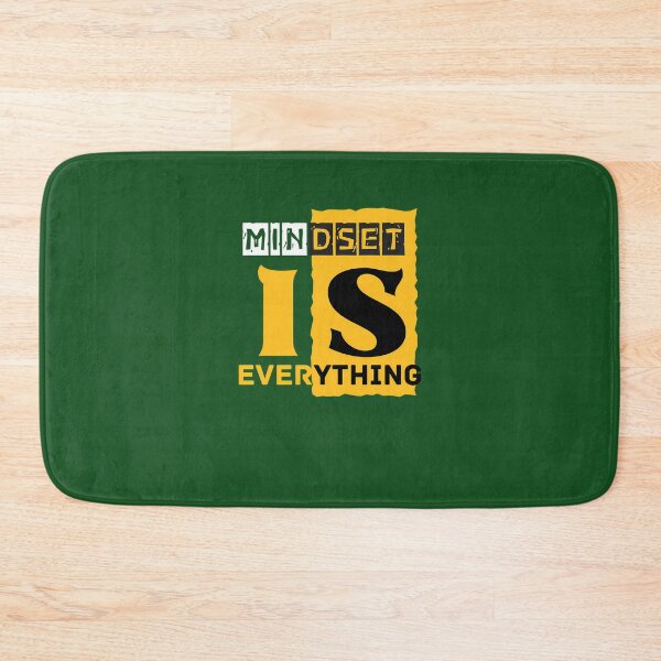 Item preview, Motivational Quotes 'Mindset Is Everything ' 348 designed and sold by ForestHomeDe.