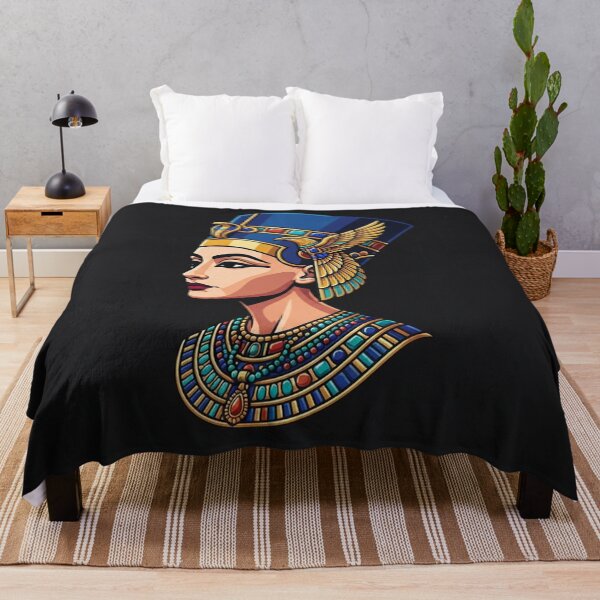 Item preview, Queen Nefertiti Ancient Egyptian Royal Portrait designed and sold by Owcomm.