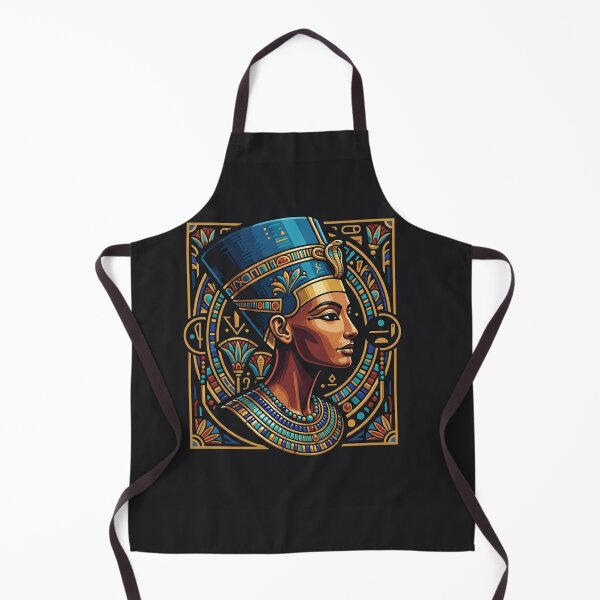 Item preview, Queen Nefertiti Ancient Egyptian Golden Portrait designed and sold by Owcomm.