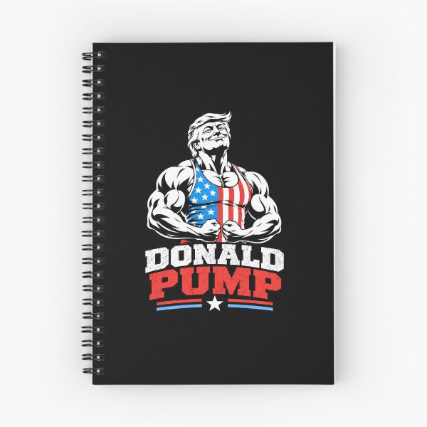 Item preview, Donald Pump – Buff Donald Trump Flexing Fitness Parody designed and sold by TEEJAMBOREE.