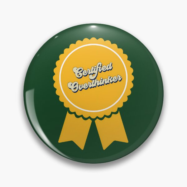 Item preview, Certified Overthinker 182 designed and sold by ForestHomeDe.