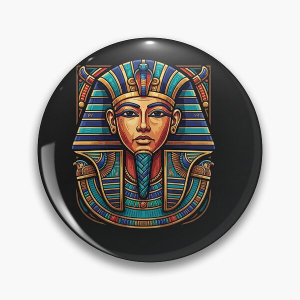 Item preview, Ancient Egyptian Pharaoh King Tutankhamun Portrait designed and sold by Owcomm.