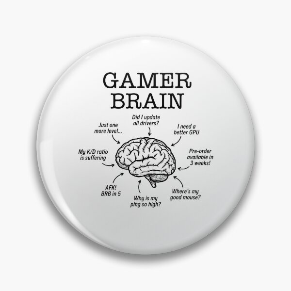 Item preview, Gamer Brain Rot  designed and sold by gunaone-design.