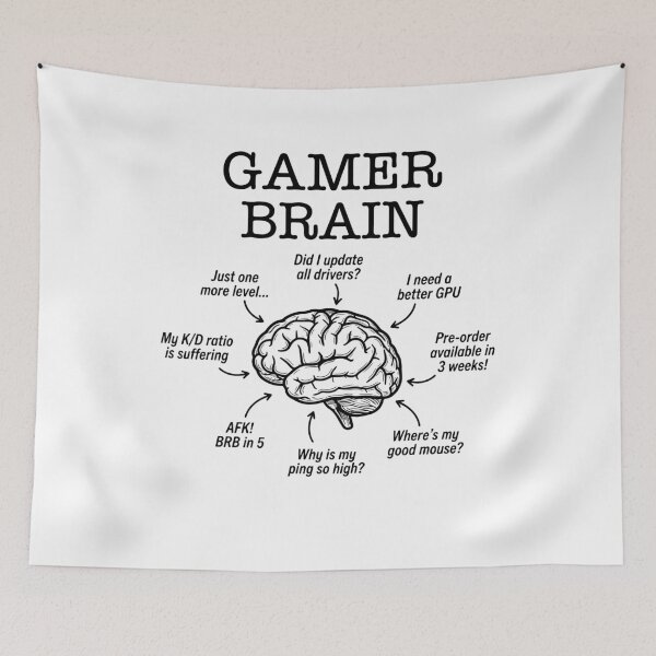 Item preview, Podredumbre cerebral del jugador designed and sold by gunaone-design.