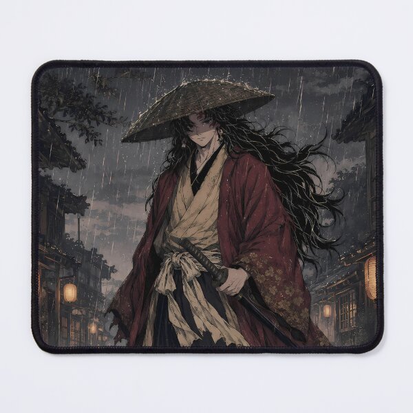Item preview, Yoriichi Tsugikuni Demon Slayer Rainy Lantern Street designed and sold by mildaclairmo.