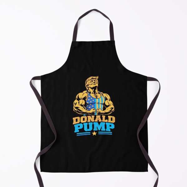 Item preview, Donald Pump – Buff Donald Trump Flexing Fitness Parody designed and sold by TEEJAMBOREE.