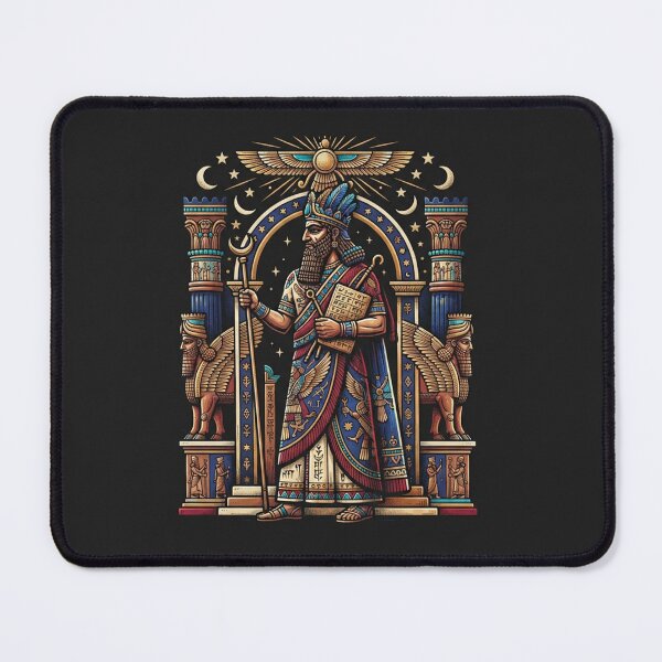 Item preview, King Hammurabi Ancient Mesopotamian Royal Portrait designed and sold by Owcomm.