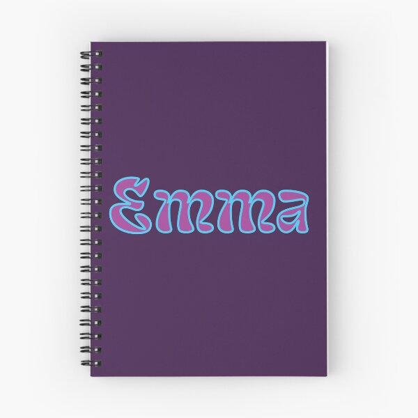 Item preview, Emma Name Retro Design - Purple + Blue designed and sold by aligchi.