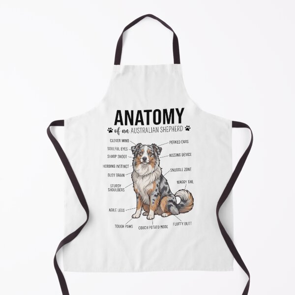 Item preview, Australian Shepherd Anatomy Dog Lover designed and sold by dian-rody-crest.