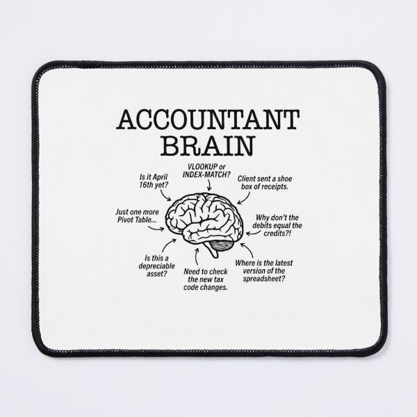 Item preview, Accountant Brain designed and sold by gunaone-design.