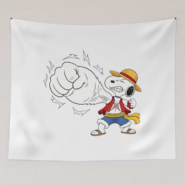 Item preview, Snoopy As Luffy Cartoon designed and sold by BonsaiColors.