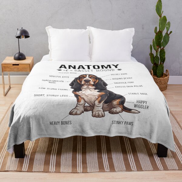 Item preview, Basset Hound Anatomy Dog Lover designed and sold by dian-rody-crest.