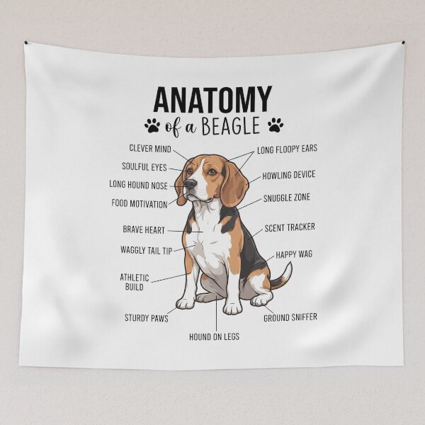 Item preview, Beagle Anatomy Dog Lover designed and sold by dian-rody-crest.