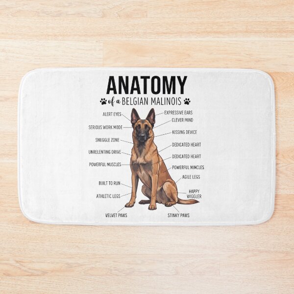 Item preview, Belgian Malinois Anatomy Dog Lover designed and sold by dian-rody-crest.