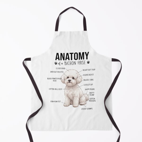 Item preview, Bichon Frise Anatomy Dog Lover designed and sold by dian-rody-crest.