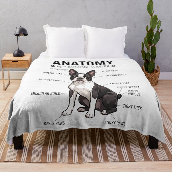 Item preview, Boston Terrier Anatomy Dog Lover designed and sold by dian-rody-crest.