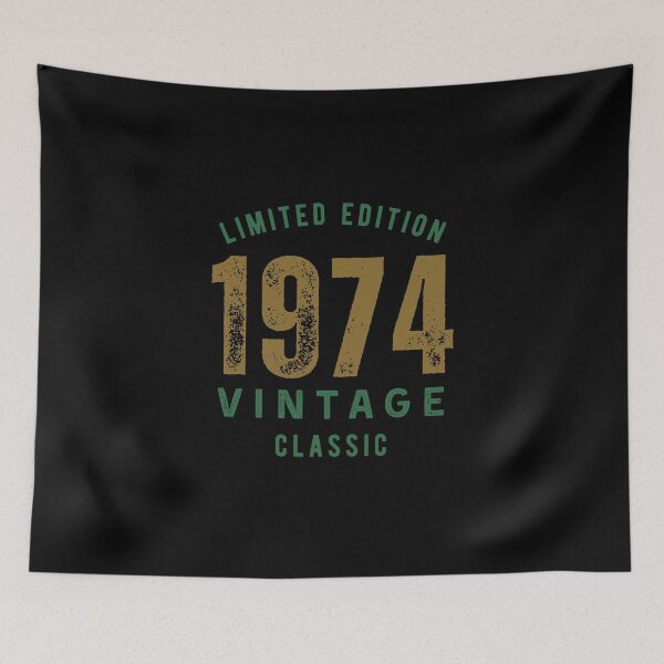 Item preview, Clásico vintage de 1974, edición limitada, regalo de cumpleaños para nacidos en 1974. designed and sold by HYPNK.