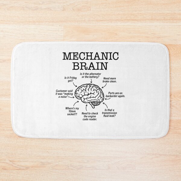 Item preview, Mechanic Brain Syndrome designed and sold by gunaone-design.
