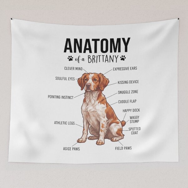 Item preview, Brittany Anatomy Dog Lover designed and sold by dian-rody-crest.