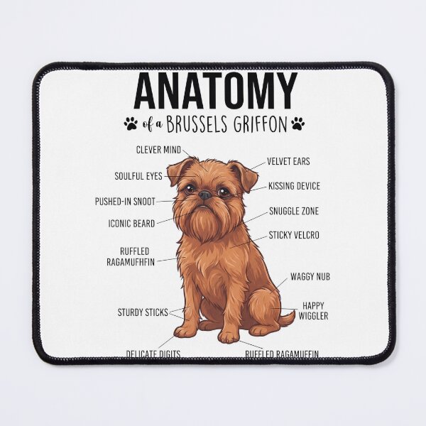 Item preview, Brussels Griffon Anatomy Dog Lover designed and sold by dian-rody-crest.