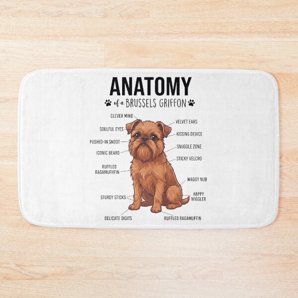 Item preview, Brussels Griffon Anatomy Dog Lover designed and sold by dian-rody-crest.